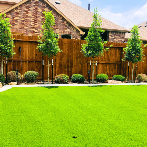 artificial turf lawn projects houston texas landscaping service 3